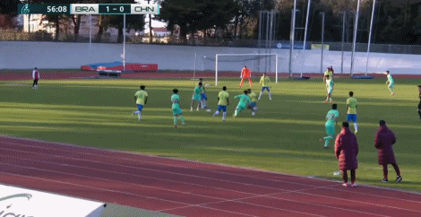 中国U16男足两连败遭巴西零封 小组垫底提前出局