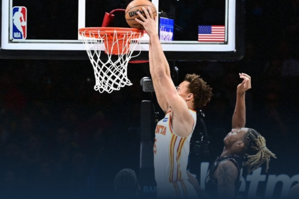 老鹰主场大胜篮网 比分悬殊展现统治力